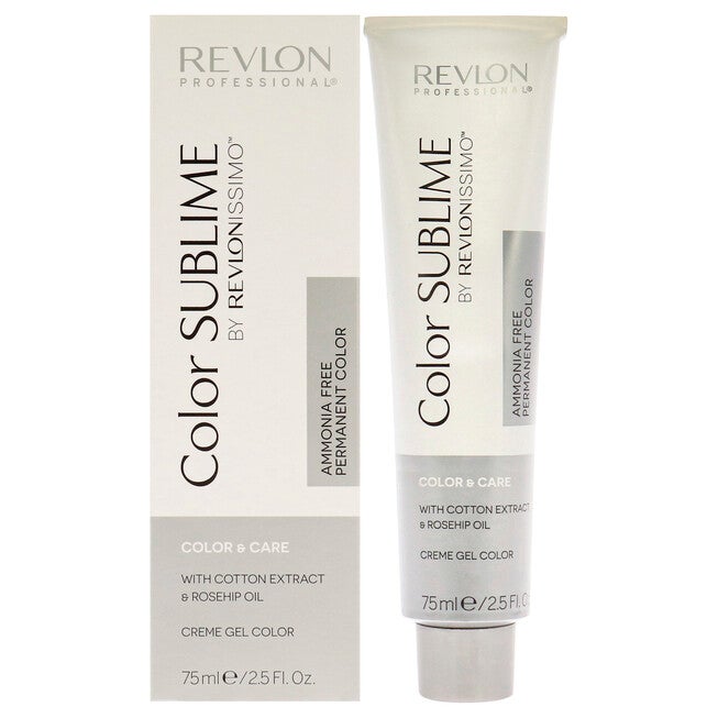 Revlonissimo Color Sublime - 6.34 Dark Gold Copper Blonde by Revlon for Unisex - 2.5 oz Hair Color, NA, hi-res image number null