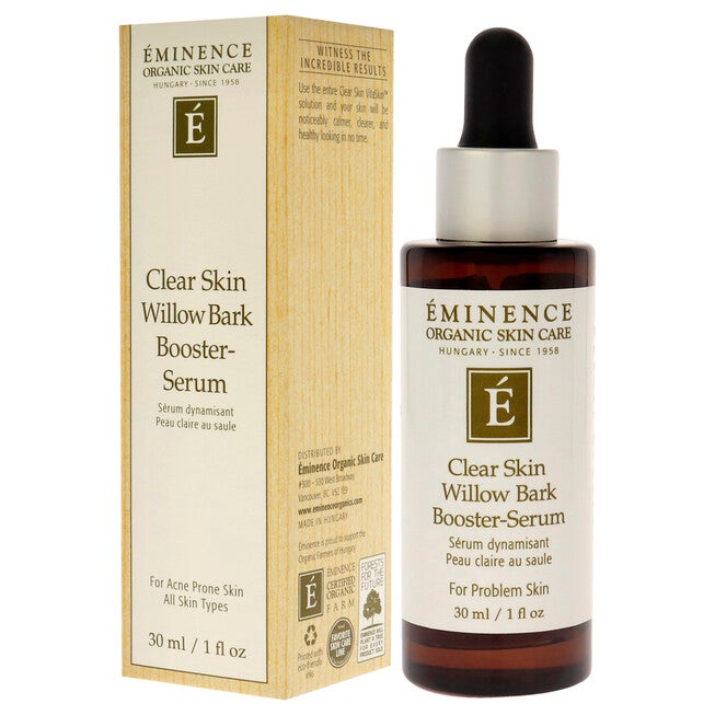 Clear Skin Willow Bark Booster-Serum by Eminence for Unisex - 1 oz Serum, NA, alternate image number null