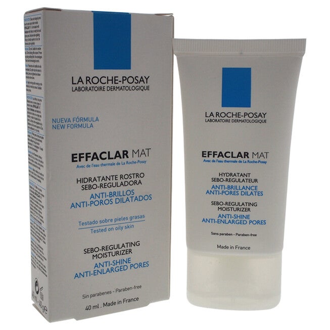 Effaclar Mat Oil-Free Mattifying Moisturizer by La Roche-Posay for Unisex - 1.35 oz Moisturizer, NA, hi-res image number null