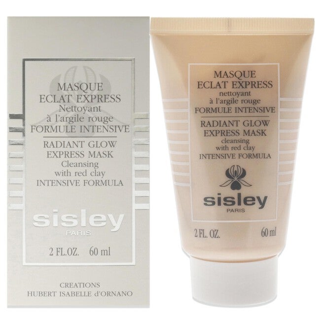Radiant Glow Express Mask Cleansing with Red Clay Intensive Formula by Sisley for Women - 2 oz Cleanser, NA, hi-res image number null