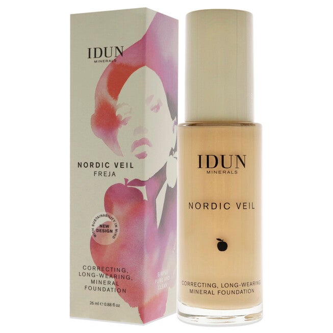 Nordic Veil Foundation - 306 Freja by Idun Minerals for Women - 0.88 oz Foundation, NA, alternate image number null