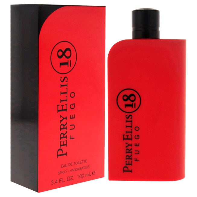 Perry Ellis 18 Fuego by Perry Ellis for Men - 3.4 oz EDT Spray, See Description, alternate image number 1