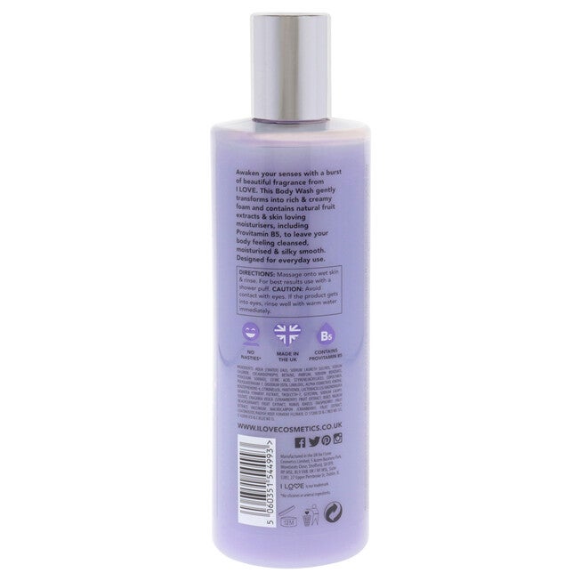 Scented Body Wash - Violet Dreams by I Love Cosmetics for Women - 11.8 oz Body Wash, NA, alternate image number null