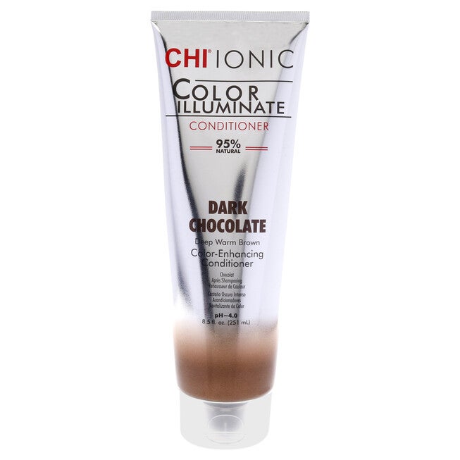 Ionic Color Illuminate Conditioner - Dark Chocolate by CHI for Unisex - 8.5 oz Conditioner, , alternate image number null