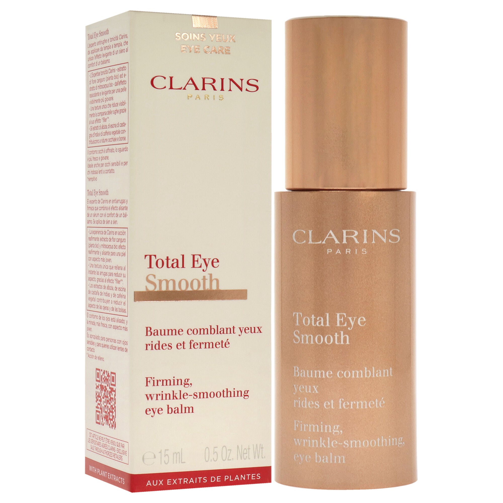 Total Eye Smooth Eye Balm by Clarins for Unisex - 0.5 oz Balm, , alternate image number 6