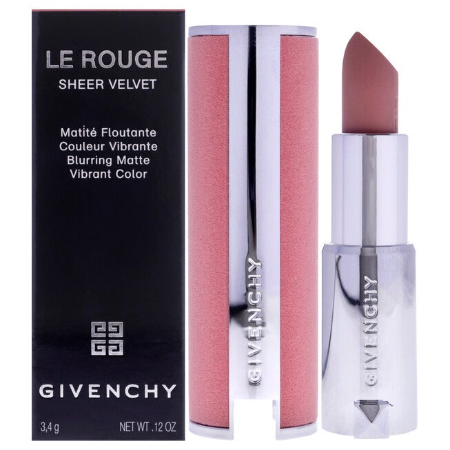 Le Rouge Sheer Velvet Matte Lipstick - 9 Beige Sable by Givenchy for Women - 0.12 oz Lipstick, NA, hi-res image number null