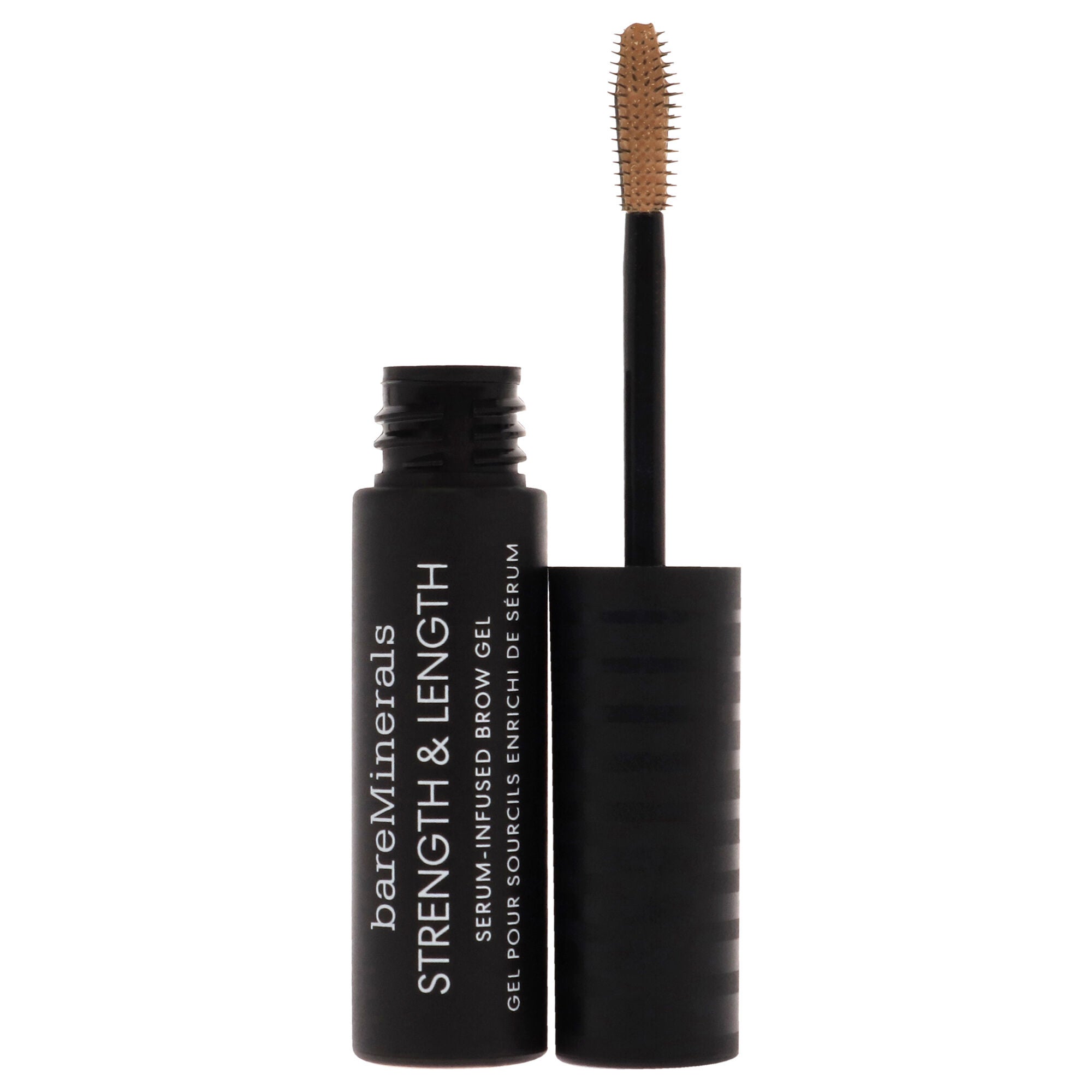 Strength and Length Serum-Infused Brow Gel - Honey by bareMinerals for Women - 0.16 oz Brow Gel, See Description, alternate image number 1