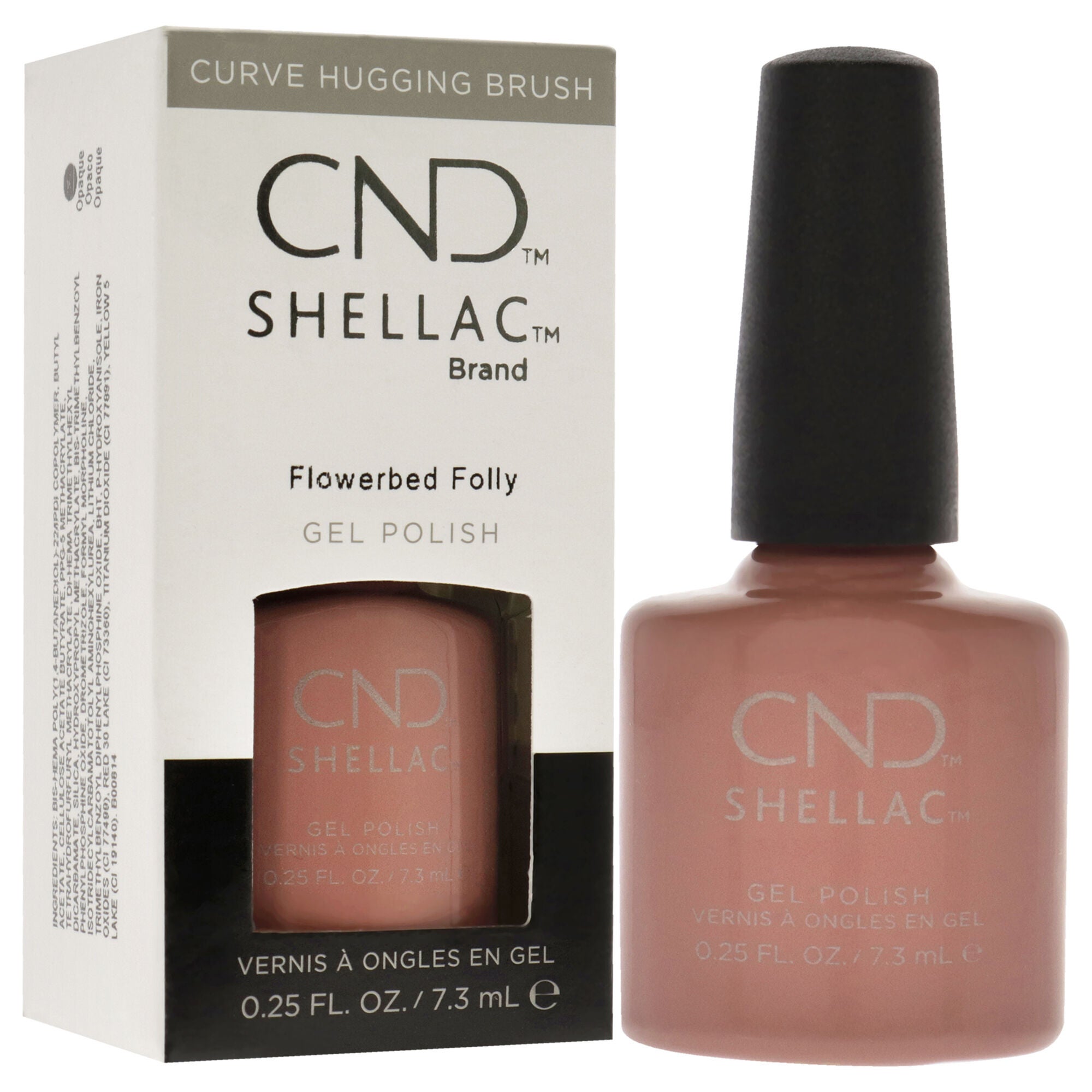 Shellac Nail Color - Flowerbed Folly by CND for Women - 0.25 oz Nail Polish, See Description, alternate image number 2