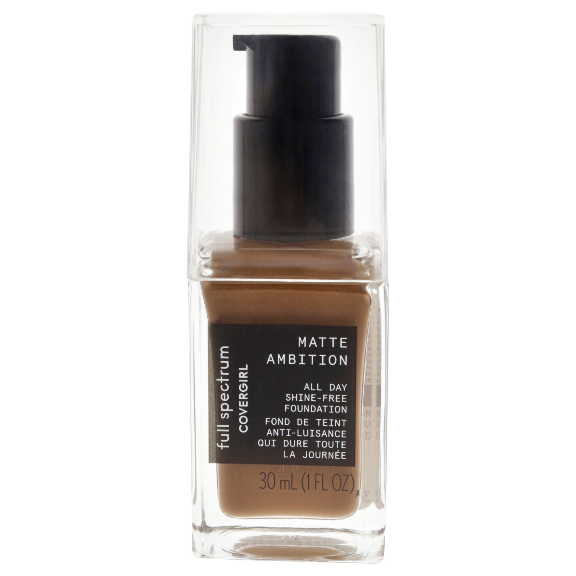 Full Spectrum Matte Ambition All Day Liquid Foundation - 2 Deep Natural by CoverGirl for Women - 1 oz Foundation, See Description, hi-res image number 0