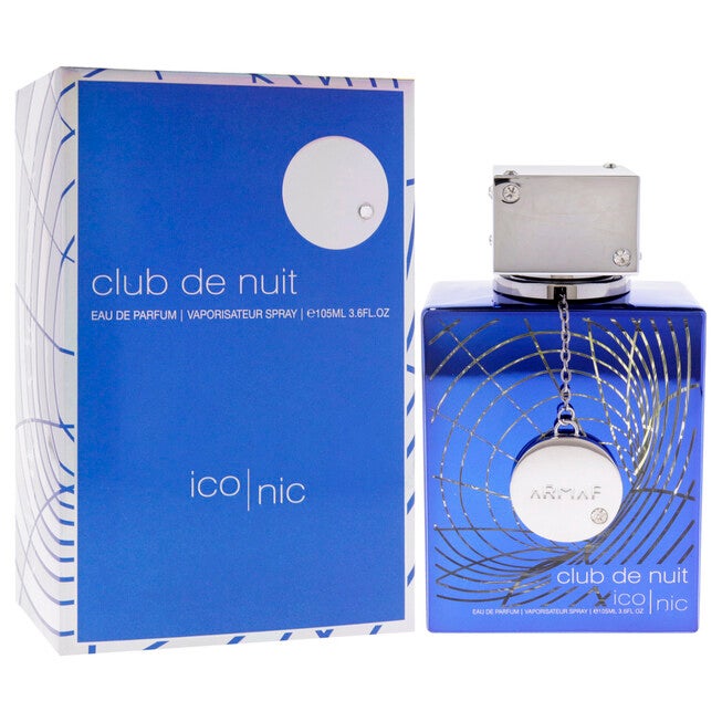 Club De Nuit Iconic Blue by Armaf for Men - 3.6 oz EDP Spray, , alternate image number null