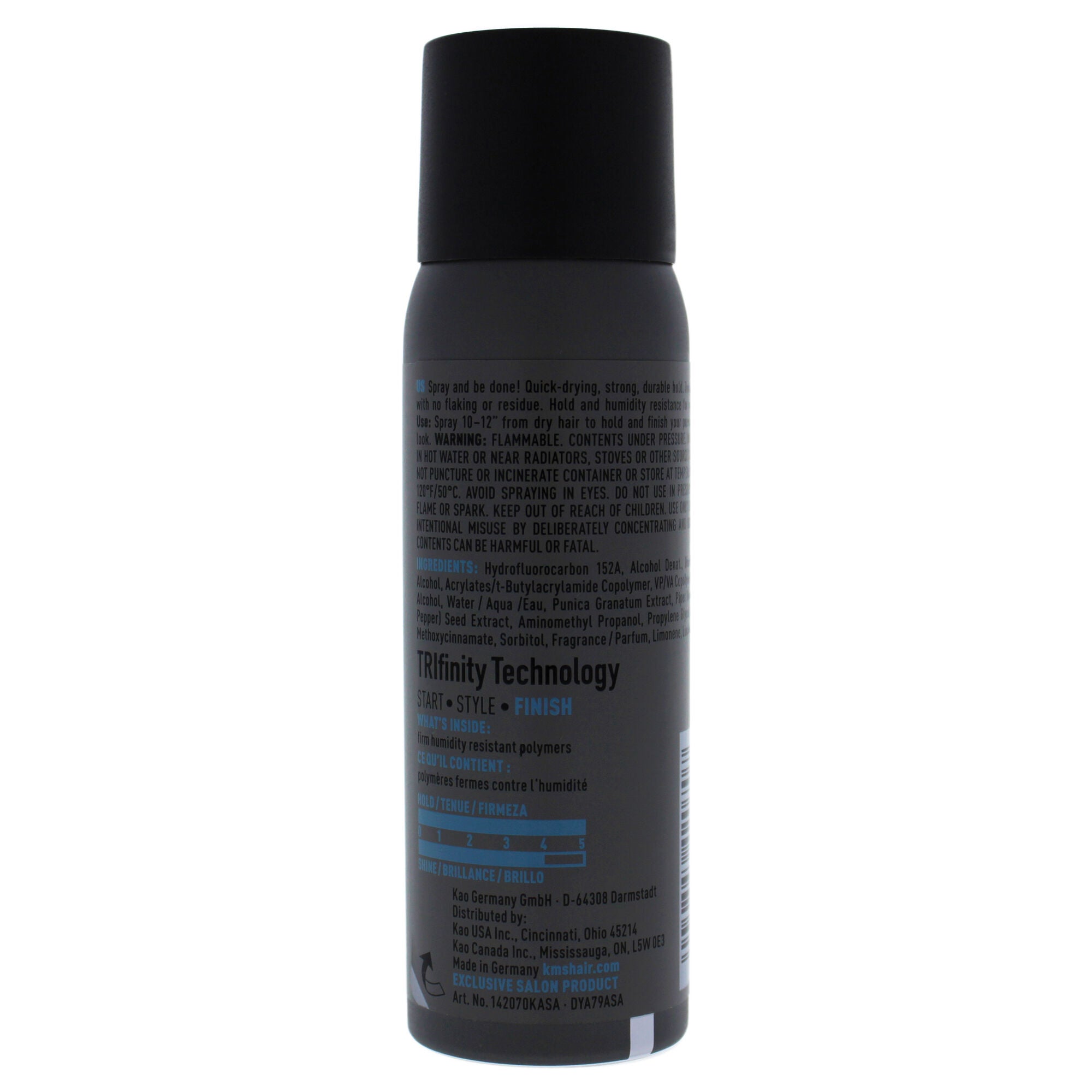Hair Stay Max Hold Spray by KMS for Unisex - 2 oz Hairspray, , alternate image number 3