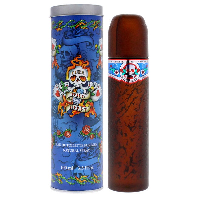 Cuba Wild Heart by Cuba for Men - 3.3 oz EDT Spray, NA, hi-res image number null