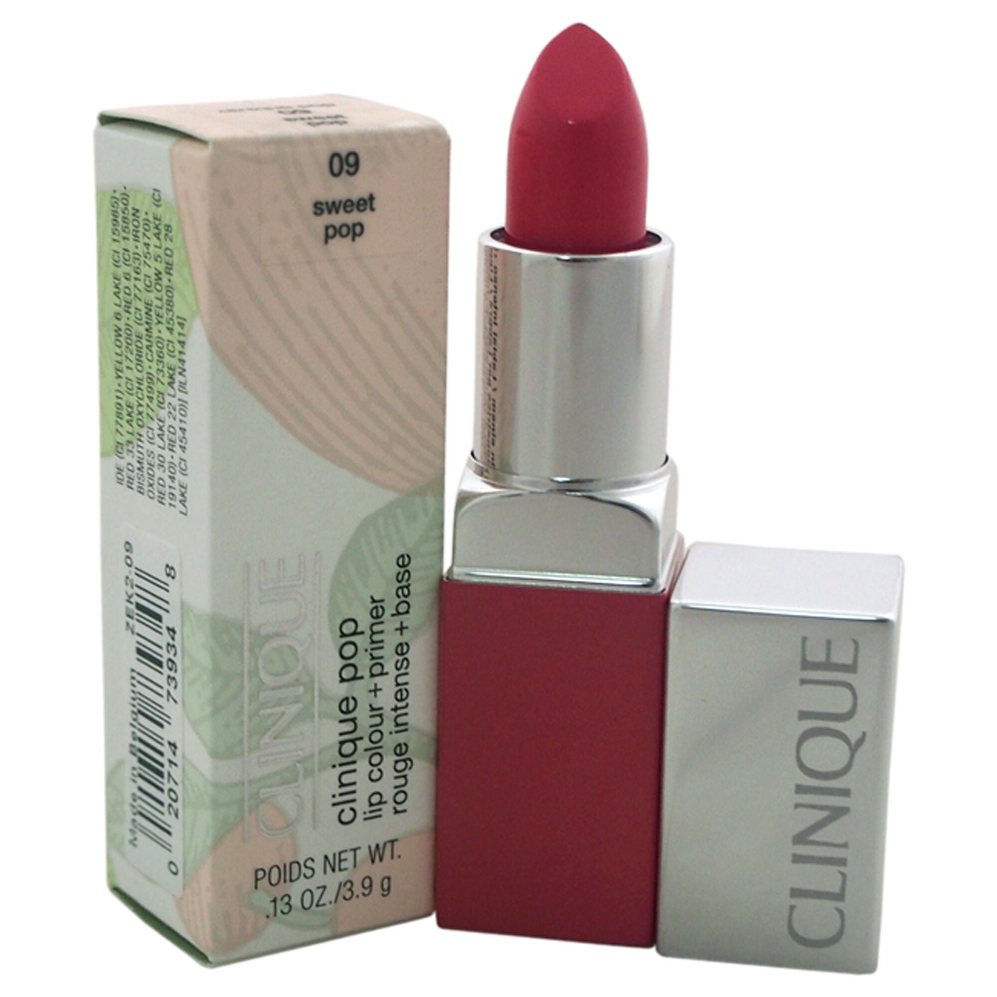Clinique Pop Lip Colour + Primer - 09 Sweet Pop by Clinique for Women - 0.13 oz Lipstick, See Description, hi-res image number 0