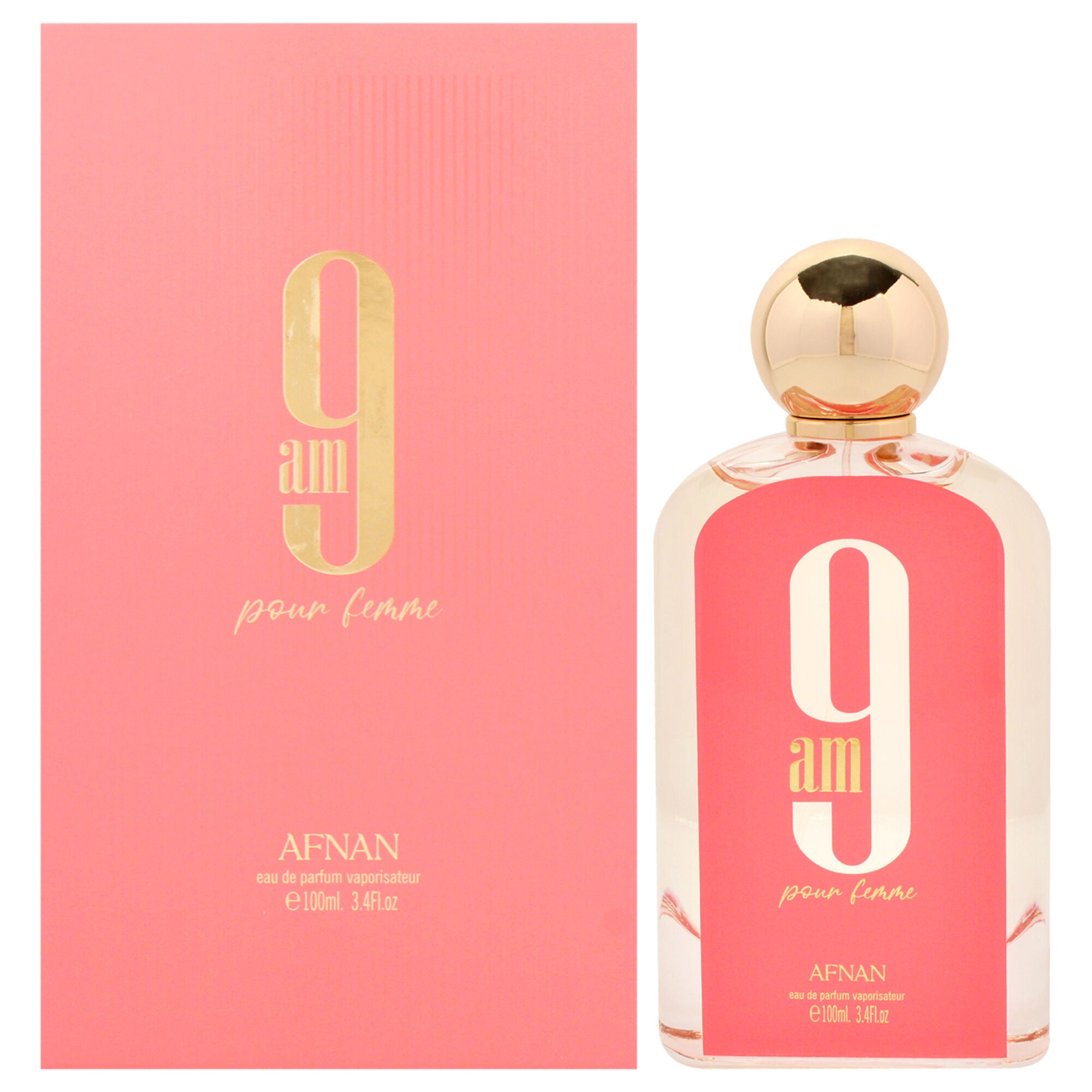 9 AM Pour Femme by Afnan for Women - 3.4 oz EDP Spray, See Description, hi-res image number 0