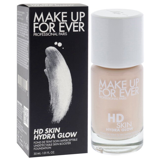 HD Skin Hydra Glow - 1R00 Cool Shell by Make Up For Ever for Women - 1.01oz Foundation, NA, alternate image number null