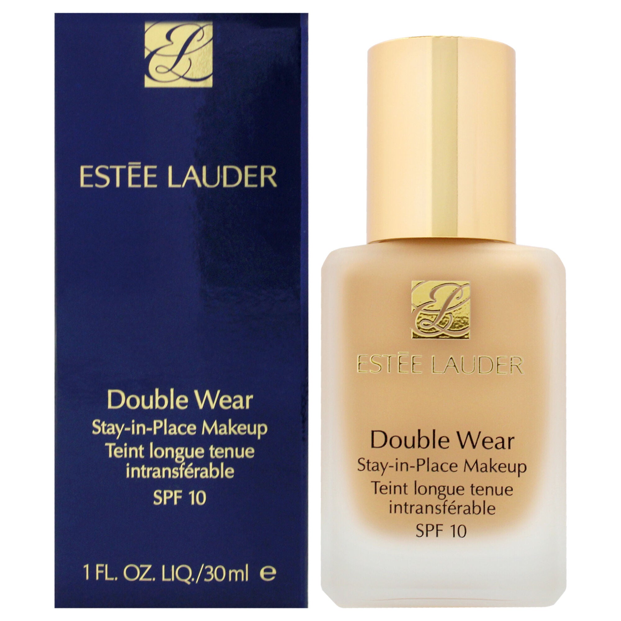 Double Wear Stay-In-Place Makeup SPF 10 - 93 Cashew (3W2) - All Skin Types by Estee Lauder for Women - 1 oz Foundation, See Description, hi-res image number 0