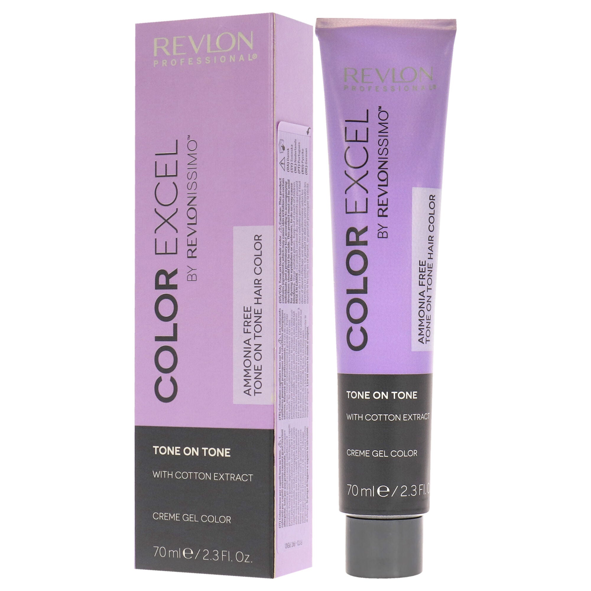 Revlonissimo Color Excel - 6.4 Dark Copper Blonde by Revlon for Unisex - 2.3 oz Hair Color, See Description, alternate image number 2