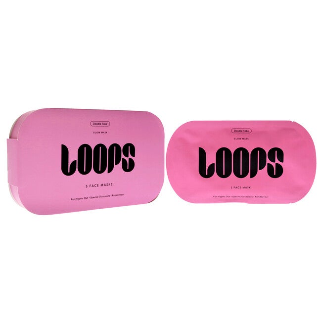 Double Take Glow Mask by Loops for Women - 5 Pc Mask, , alternate image number null