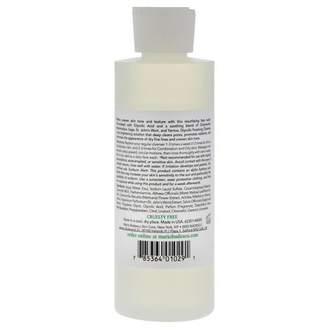 Glycolic Foaming Cleanser by Mario Badescu for Unisex - 6 oz Cleanser, , alternate image number null