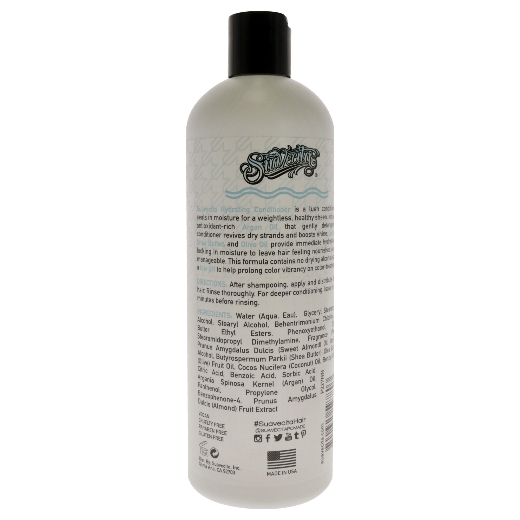 Hydrating Conditioner by Suavecito for Women - 16.9 oz Conditioner, See Description, alternate image number 1