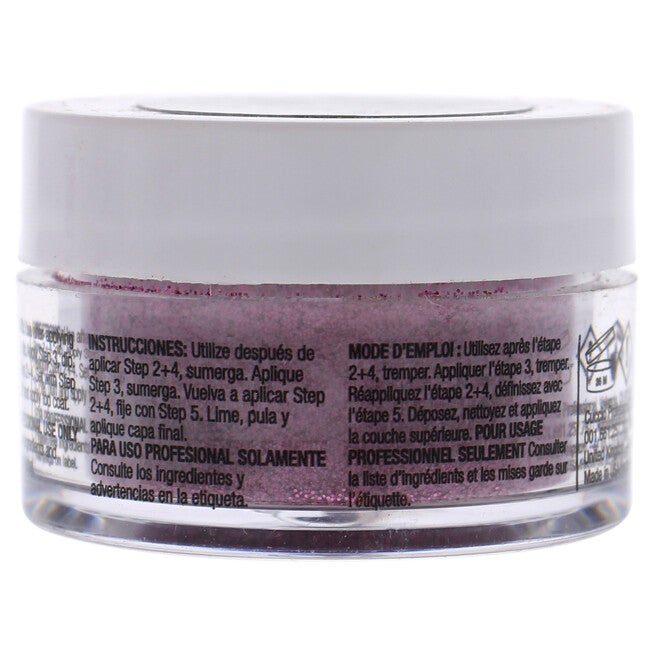 Pro Powder Polish Nail Colour Dip System - Barbie Pink Glitter by Cuccio Colour for Women - 0.5 oz Nail Powder, NA, alternate image number null