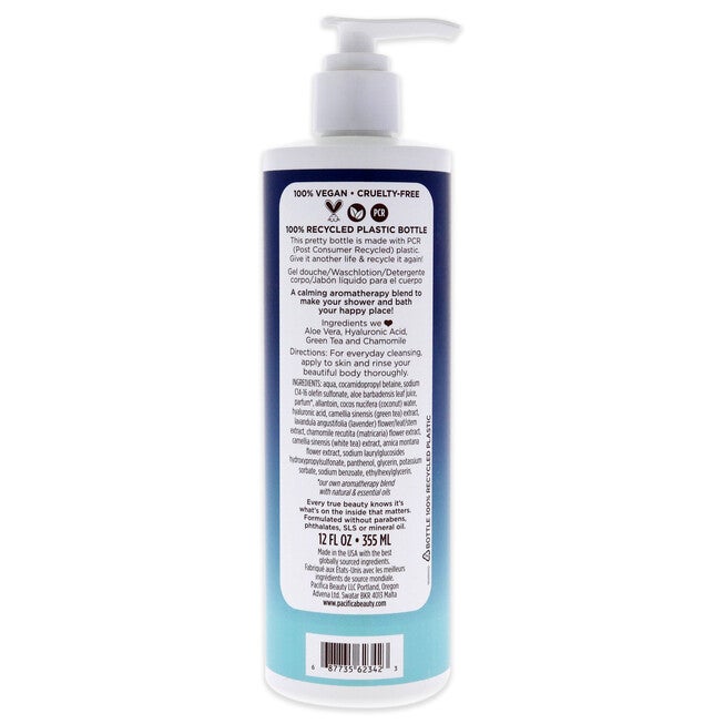 Coconut Cream Body Wash by Pacifica for Unisex - 12 oz Body Wash, NA, alternate image number null