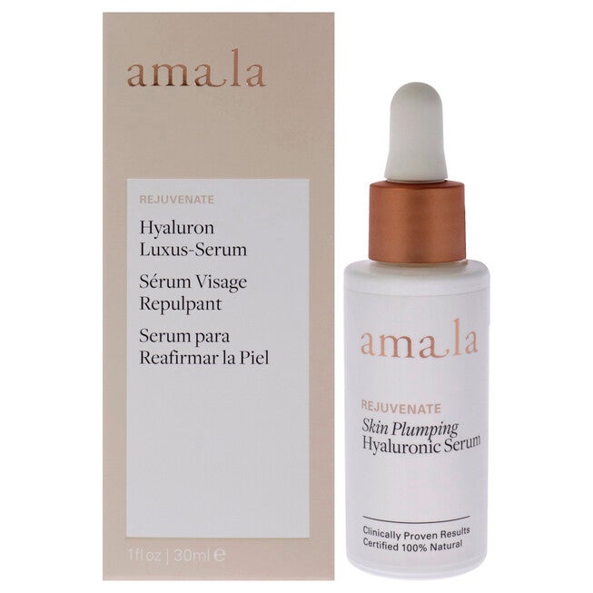 Skin Plumping Hyaluronic Serum by Amala for Women - 1 oz Serum, NA, hi-res image number null