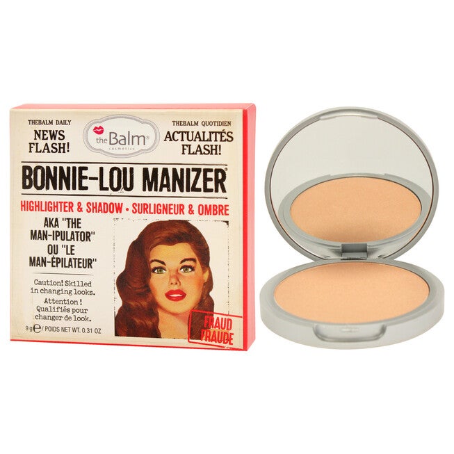 Highlighter and Shadow - Bonnie Lou Manizer by the Balm for Women - 0.31 oz Makeup, NA, alternate image number null