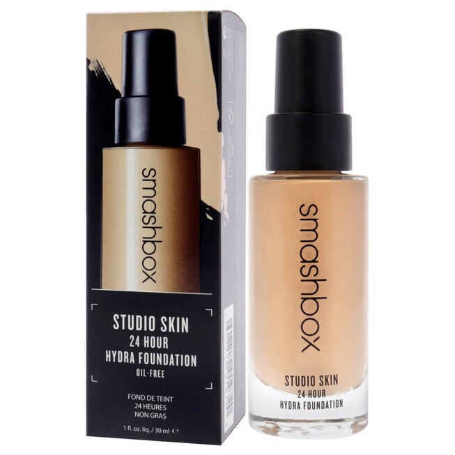 Studio Skin 24 Hour HydraFoundation - 2.2 Light-Medium With Warm-Peach Undertone by Smashbox for Women - 1 oz Foundation, See Description, alternate image number 3