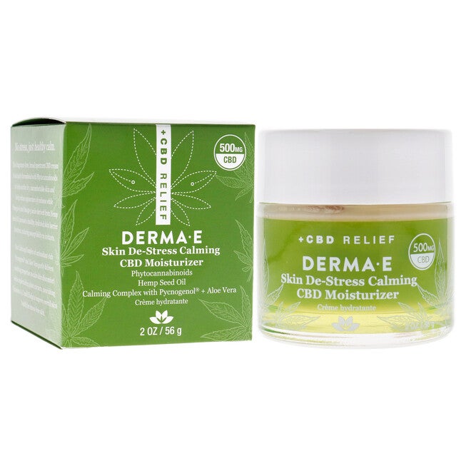 Skin De-Stress Calming CBD Moisturizer by Derma-E for Unisex - 2 oz Moisturizer, , alternate image number null