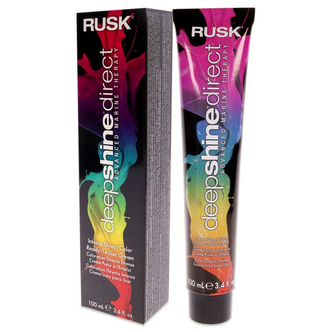 Deepshine Intense Direct Color - Purple by Rusk for Unisex - 3.4 oz Hair Color, , alternate image number null