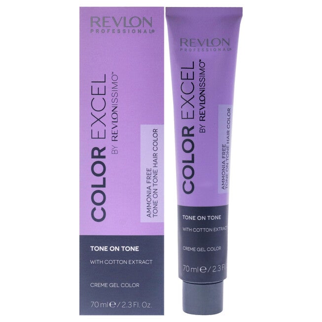 Revlonissimo Color Excel - 6.3 Dark Golden Blonde by Revlon for Unisex - 2.3 oz Hair Color, NA, hi-res image number null