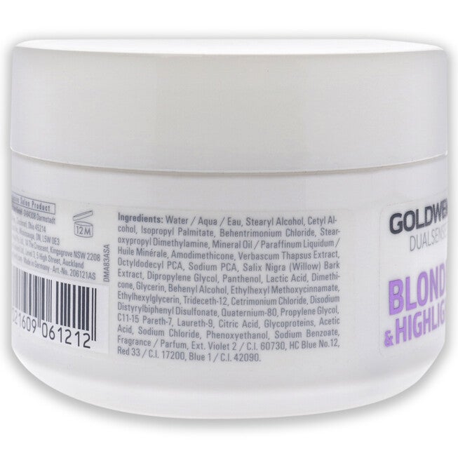 Dualsenses Blondes Highlights 60 Sec Treatment by Goldwell for Unisex - 6.7 oz Treatment, NA, alternate image number null