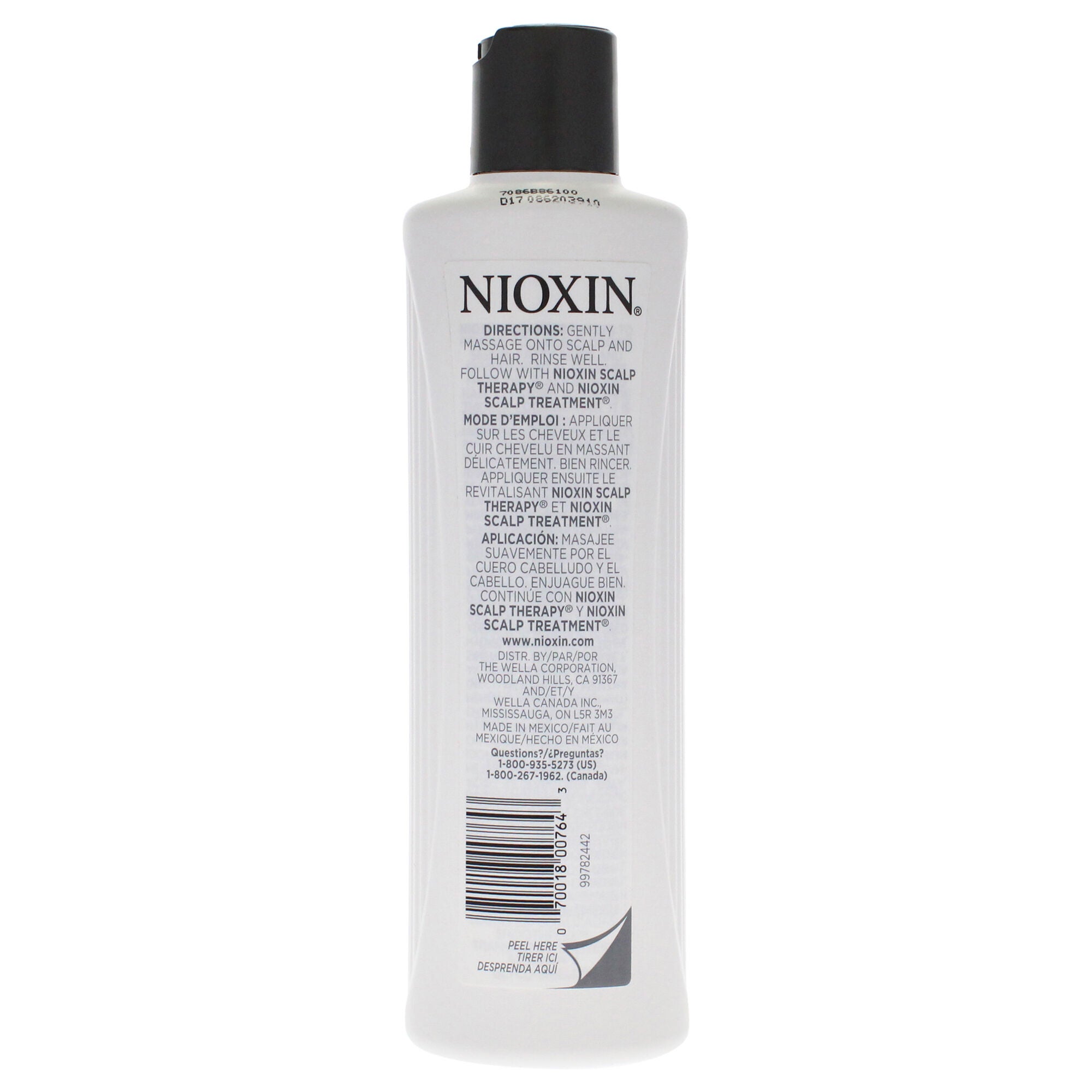 System 5 Cleanser Shampoo by Nioxin for Unisex - 10.1 oz Shampoo, See Description, alternate image number 2