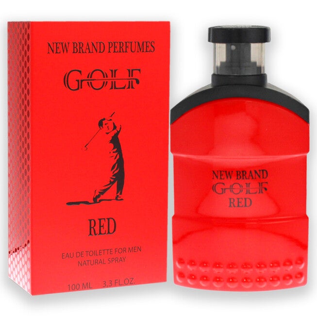 Golf Red by New Brand for Men - 3.3 oz EDT Spray, NA, alternate image number null