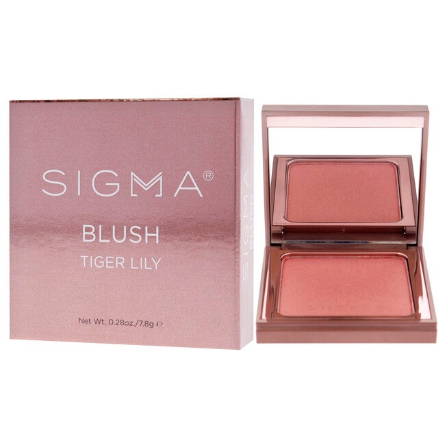 Powder Blush - Tiger Lily by SIGMA for Women - 0.28 oz Blush, , alternate image number null