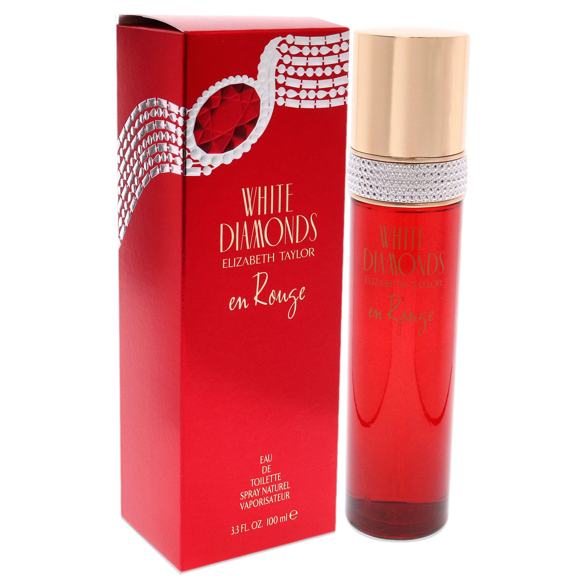 White Diamonds En Rouge by Elizabeth Taylor for Women - 3.3 oz EDT Spray, See Description, alternate image number 1