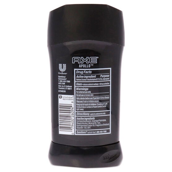 Apollo 48H Dry Antiperspirant and Deodorant Stick by Axe for Men - 2.7 oz Deodorant Stick, , alternate image number null