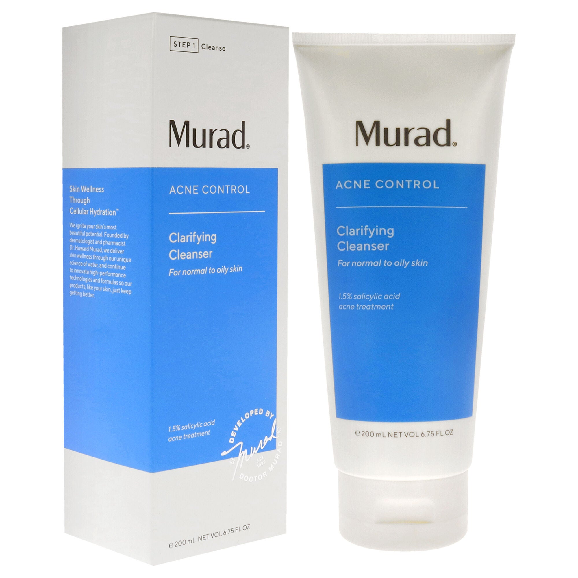 Clarifying Cleanser by Murad for Unisex - 6.75 oz Cleanser, See Description, alternate image number 2