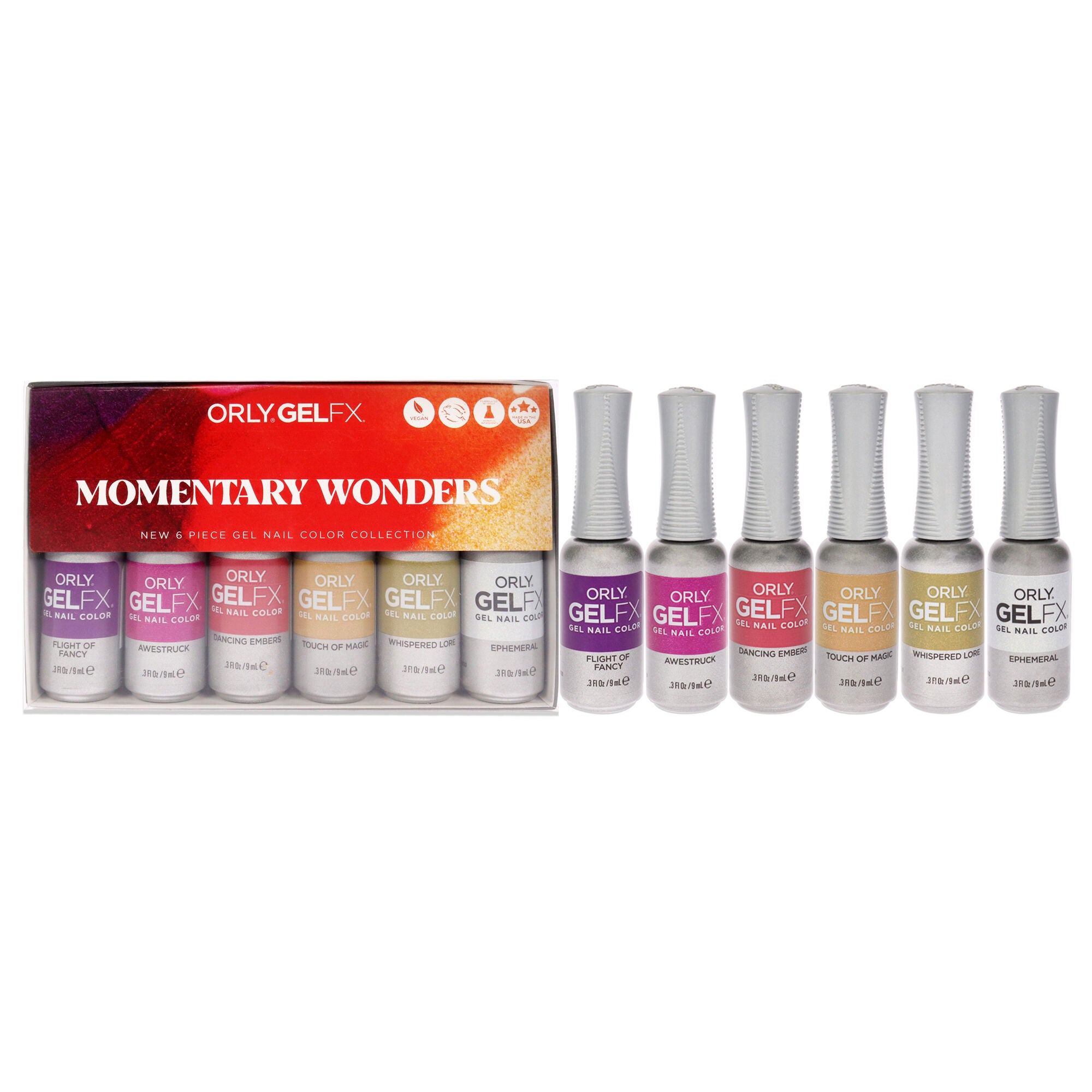 Momentary Wonders Gel Fx Nail Color by Orly for Women - 6 x 0.3 oz Nail Polish, , alternate image number 5