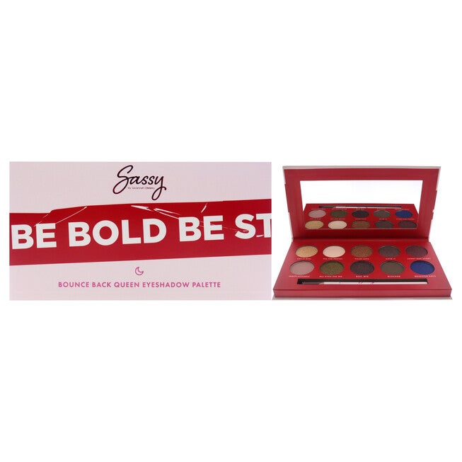 Bounce Back Queen Palette by Sassy by Savannah Chrisley for Women - 2 Pc Eye Palette, Eyeliner Pencil - Black, See Description, hi-res image number 0