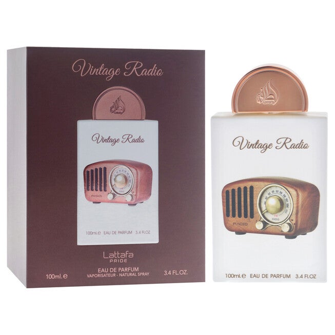 Vintage Radio by Lattafa for Unisex - 3.4 oz EDP Spray, NA, alternate image number null