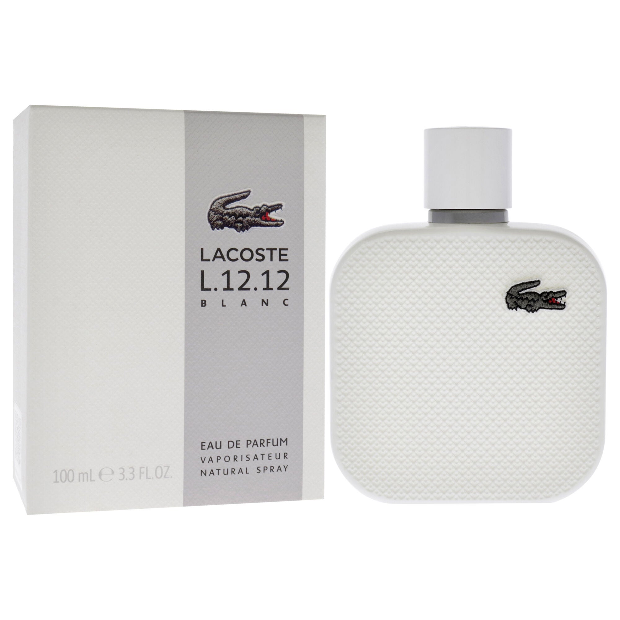 Lacoste Eau De L.12.12 Blanc by Lacoste for Men - 3.3 oz EDP Spray, See Description, alternate image number 1
