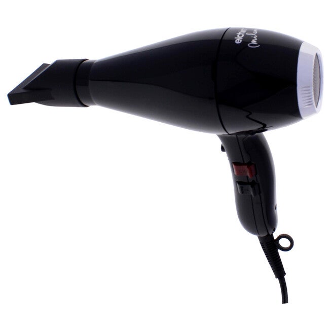 Milano Ceramic Hair Dryer - Black-Silver by Elchim for Unisex - 1 Pc Hair Dryer, See Description, alternate image number null