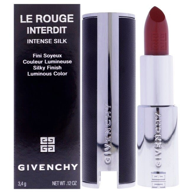 Le Rouge Interdit Intense Silk Lipstick - 333 L Iinterdit by Givenchy for Women - 0.12 oz Lipstick, NA, hi-res image number null