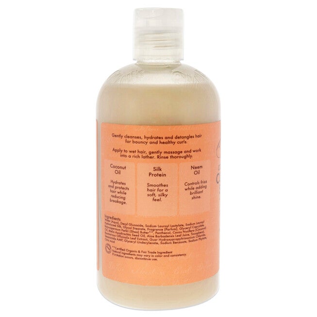 Coconut Hibiscus Curl and Shine Shampoo by Shea Moisture for Unisex - 13 oz Shampoo, , alternate image number 5