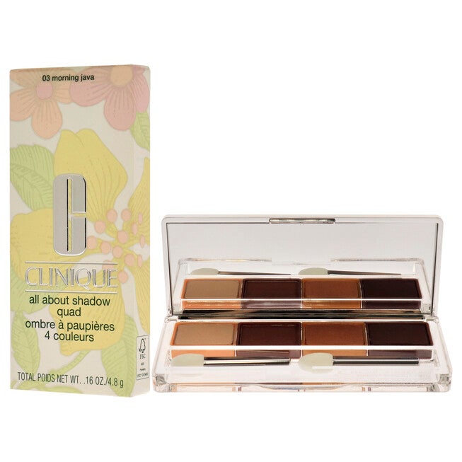 All About Shadow Quad - 03 Morning Java by Clinique for Women - 0.16 oz Eye Shadow, , alternate image number null