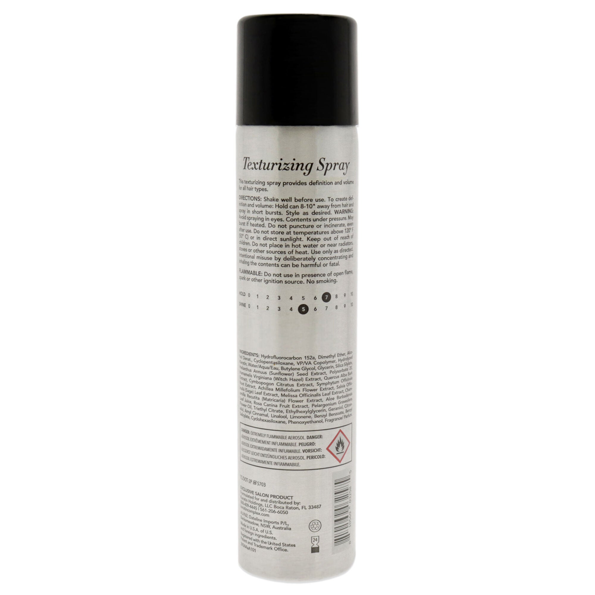 Keratin Complex Texturizing Spray by Keratin Complex for Unisex - 5 oz Hair Spray, See Description, alternate image number 2
