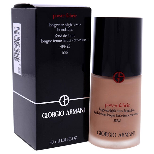 Power Fabric Longwear High Cover Foundation SPF 25 - 5.25 by Giorgio Armani for Women - 1 oz Foundation, See Description, alternate image number null