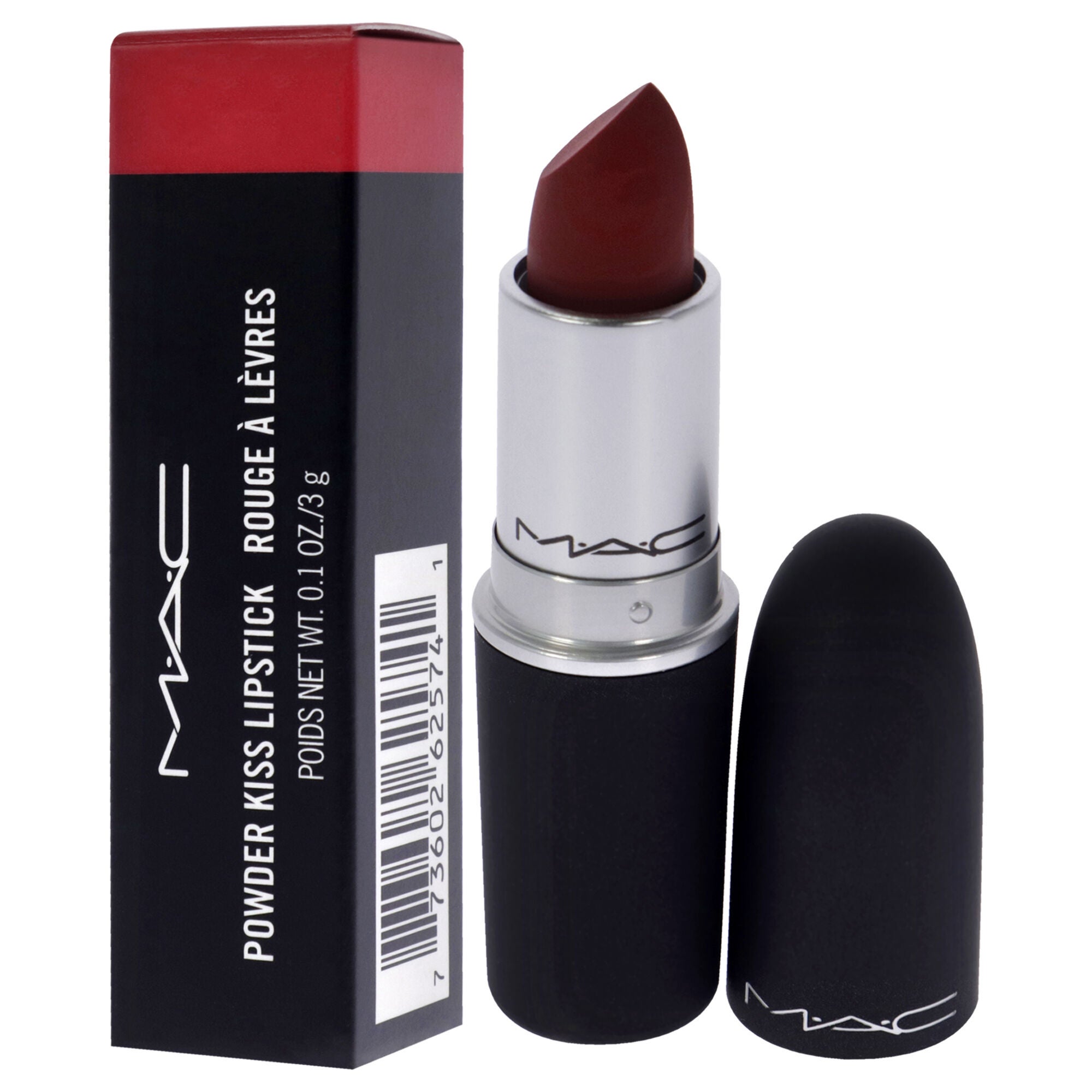 Powder Kiss Lipstick - 935 Ruby New by MAC for Women - 0.1 oz Lipstick, See Description, alternate image number 3